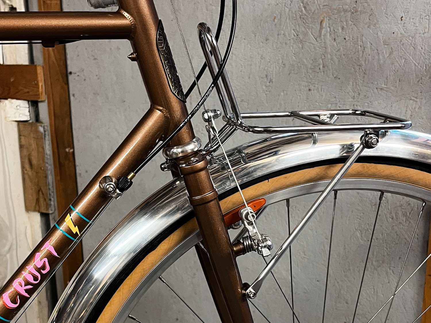 Rene Herse UD-1 rack installed on a front